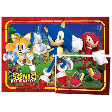 Painel de Festa Sonic