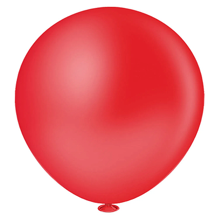 Balão Bexigão - Vermelho - 25 Polegadas (65cm)