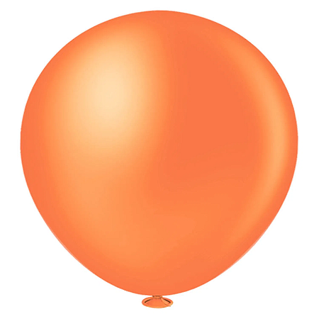 Balão Bexigão - Laranja - 25 Polegadas (65cm)