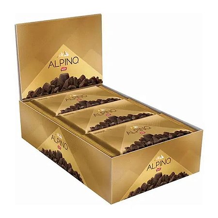 Tablete de Chocolate Alpino 25g - 22 unidades - Nestlé
