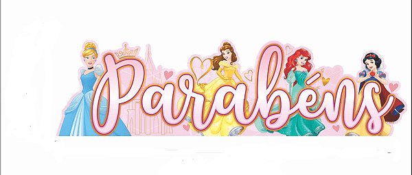 painel festa infantil banner barbie escola de princesas (1…