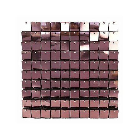 Painel Mágico Shimmer Wall Placa Rose 30x30cm - 1 Unidade