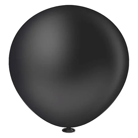 Balão Bexigão Gigante - Preto - 40 Polegadas (101cm)