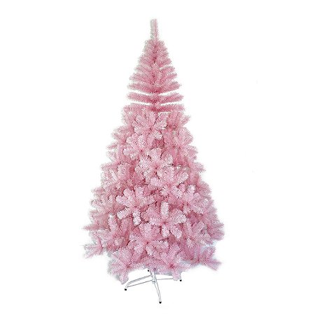 Árvore Rosa 180cm 540 Galhos Natal