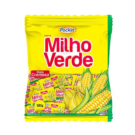 Bala de Milho Verde Cremosa Pocket - 500g