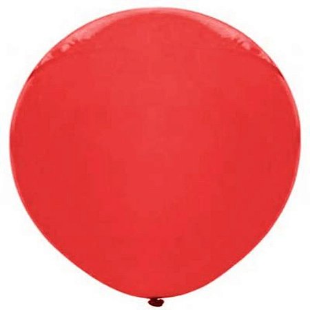 Balão Bexigão Gigante - Vermelho - 40 Polegadas (101cm)