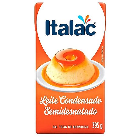 Leite Condensado Semidesnatado 395g Italac