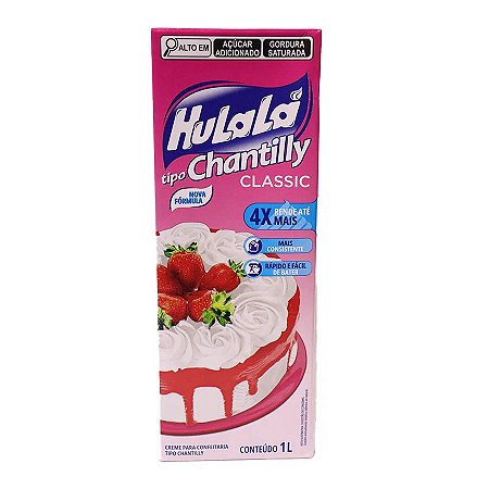 Creme Chantilly Original 1litro - Hulala