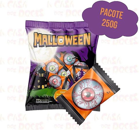 Marshmallow Recheado Malloween 250g