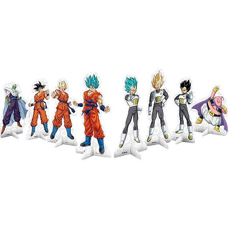 Decoração de Mesa Dragon Ball - 8 unidades