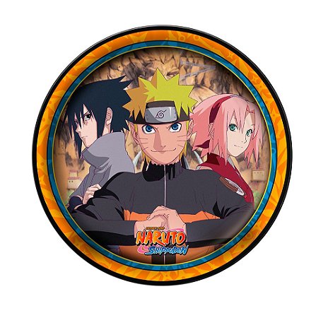 Prato de Festa Naruto - 8 unidades