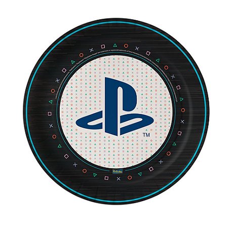 Prato de Festa PlayStation - 8 unidades
