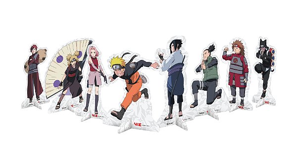Decoração de Mesa Naruto - 8 unidades