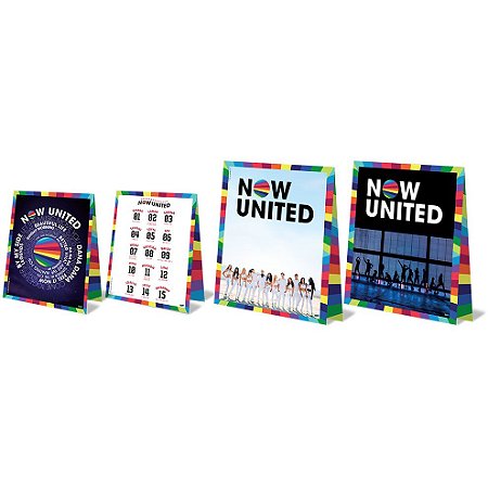 Decoração de Mesa Now United - 8 unidades