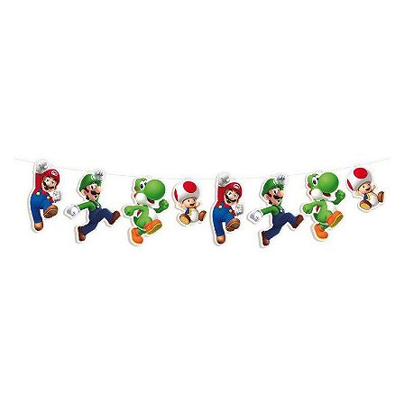 Faixa Decorativa Super Mario Bros