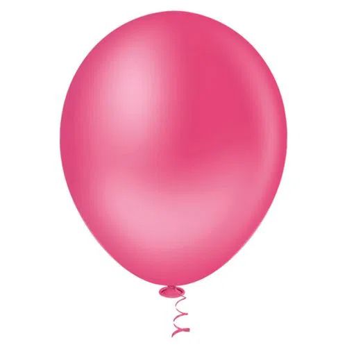 Balão Pink 9 Polegadas - 50 unidades