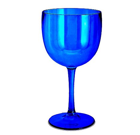 Taça Gin Azul Cristal