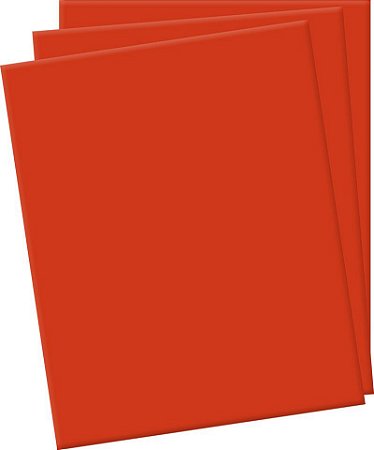 Placa de EVA Lisa Vermelho - 1 unidade