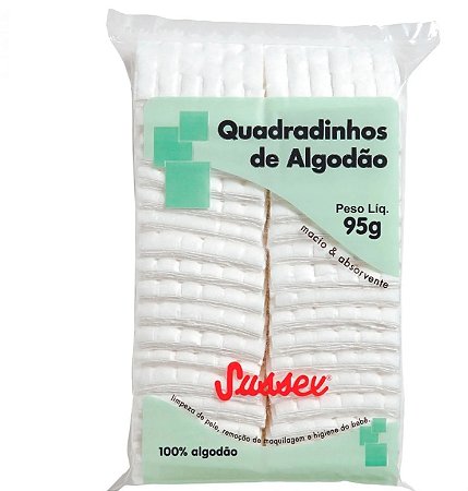 Algodão Quadrado - 95g