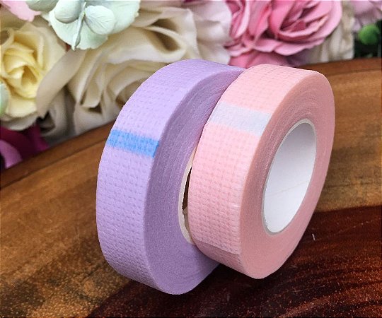 Fita Adesiva Transpore - Rosa / Lilás