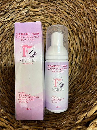 Espuma Limpeza Cílios Fidelis - 50ml
