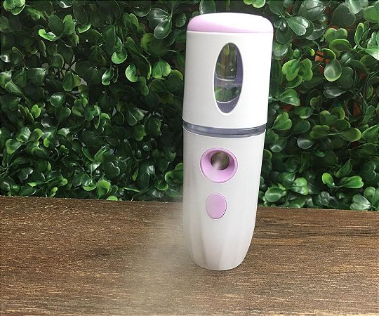 Nano Mister Branco e Lilás - com led
