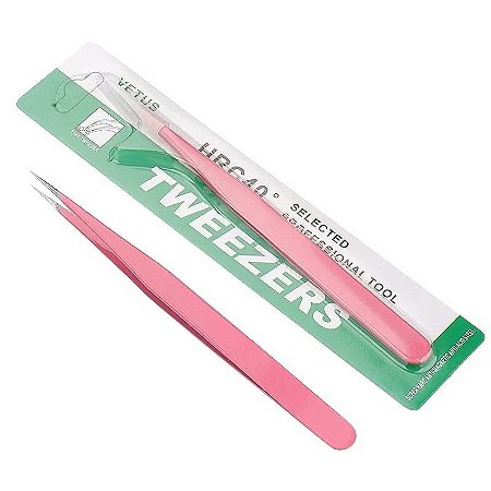 Pinça Vetus Reta - CS-12 - Rosa