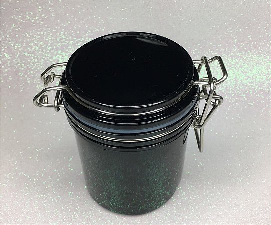 Porta cola - pote preto