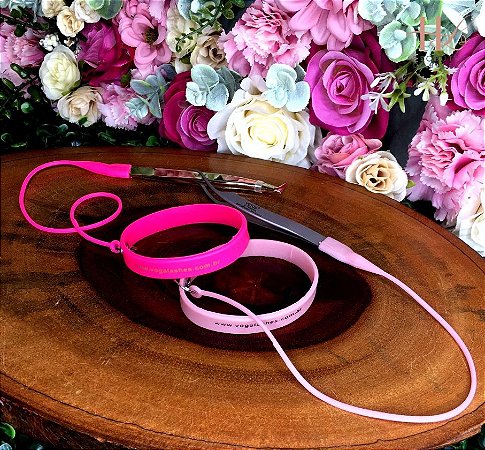 Pulseira de Silicone para Pinças