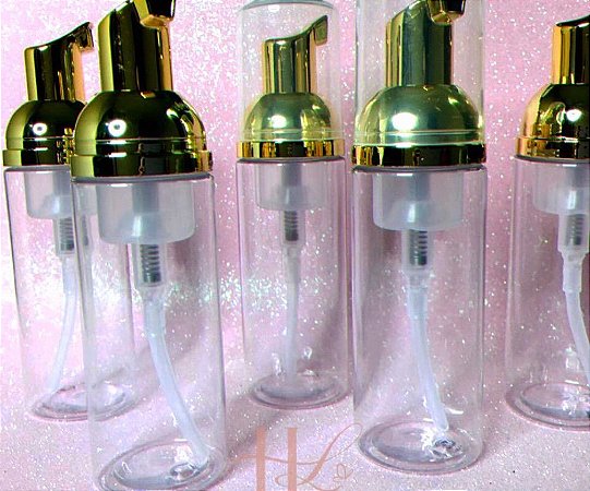 Pump espumador - 50ml - Dourada