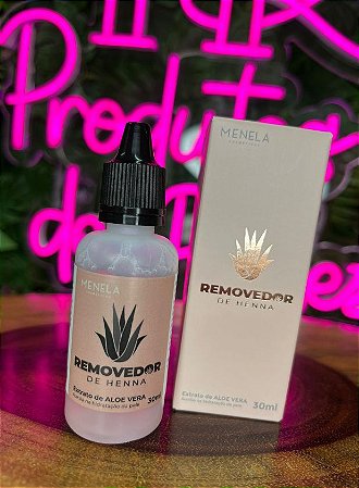 Removedor Henna Menela 30ml