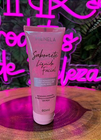 Sabonete Líquido Facial Menela 80ml