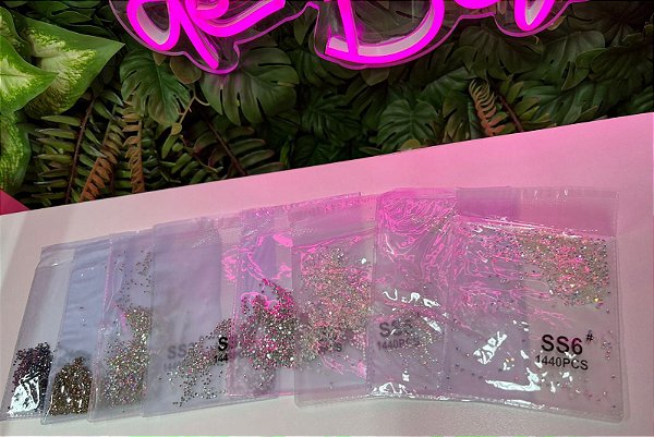 Strass para cílios - pct 1440un