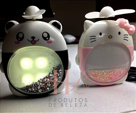 Ventilador Bichinho Glitter