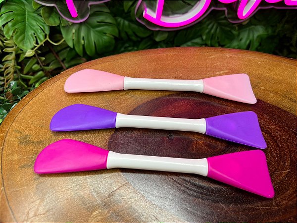 Pincel Duplo de Silicone Multiuso