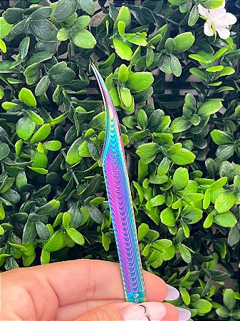 Pinça DF Semi-Curva Premium - Furta Cor