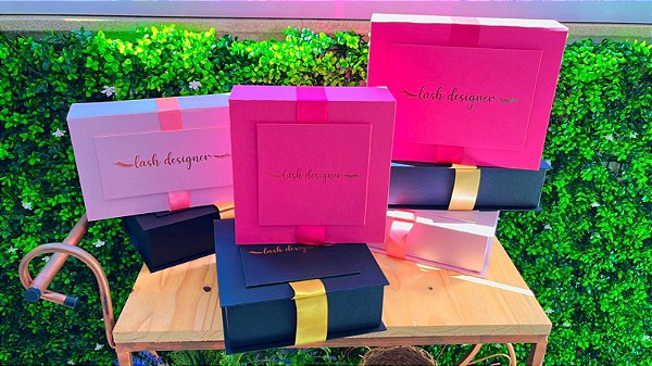 Caixa p/ Kit Lash Designer - Tam. P (20x20x7cm)