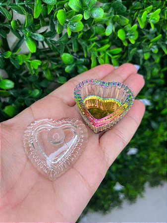 Copo Dappen Coração Vidro - Furta-cor