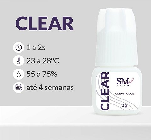 Cola SM Lash CLEAR - 3ml