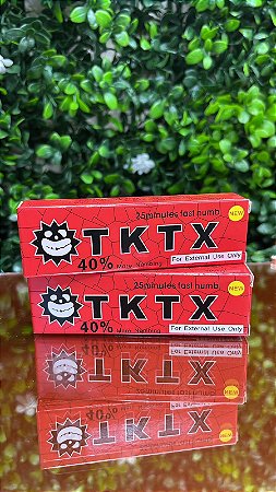 Pomada anestésica para micropigmentação/ tatuagem - TKTX