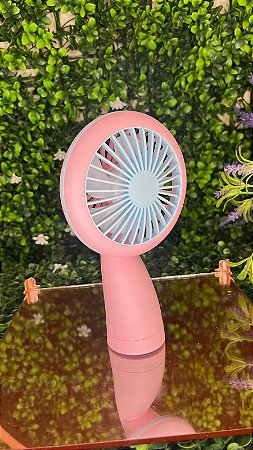Ventilador USB Mini Fans com Ring Light