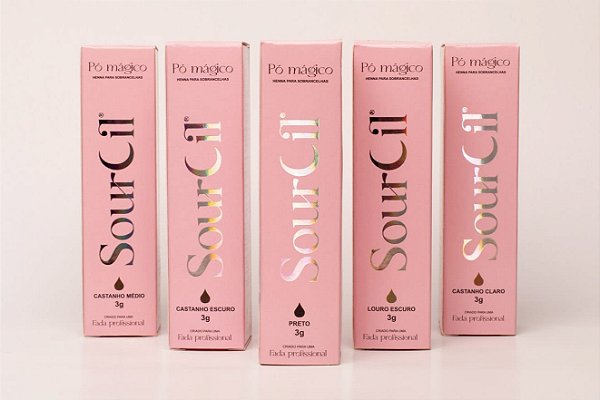 Henna Sourcil Sobrancelha (Henna + Fixador) - 3g