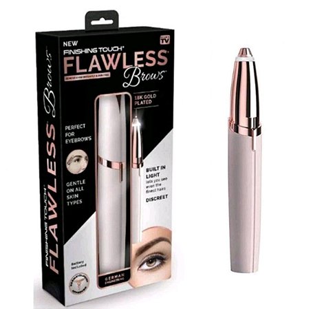 Caneta depiladora sobrancelha - facial - USB