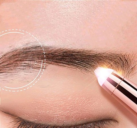 Caneta depiladora sobrancelha - facial - USB