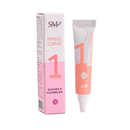 Magic Curve - Passo 1 - Cream - SM Lash - 5g