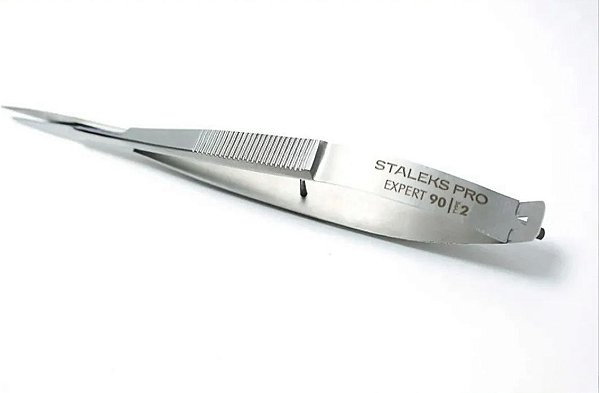Tesourinha de Sobrancelha Staleks Pro - Série Expert 90 - SE-90-2