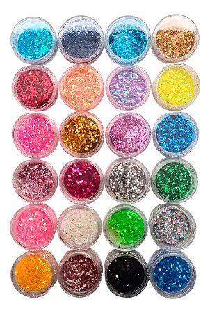 Potinho de glitter - unidade