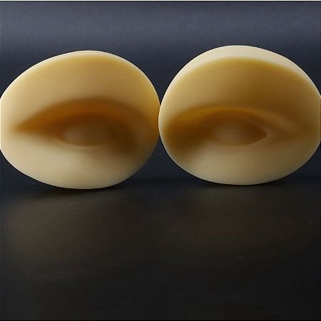 kit 2 olhos de silicone para treino
