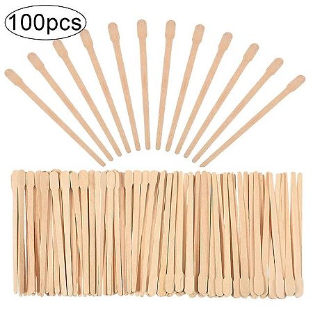 Palito para depilação - pct 100un.