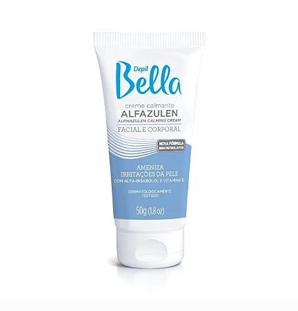 Creme Calmante Alfazulen Depil Bella - 50g